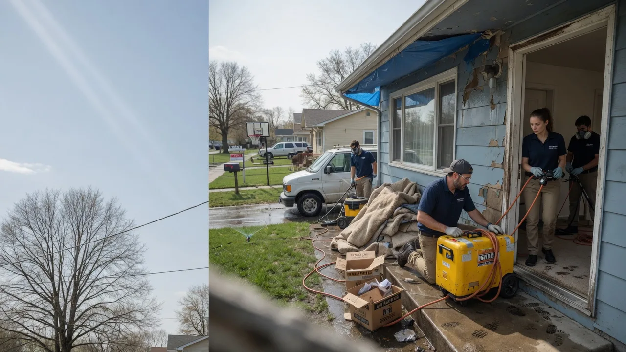 Basement Flood Cleanup in Shavertown, PA near me